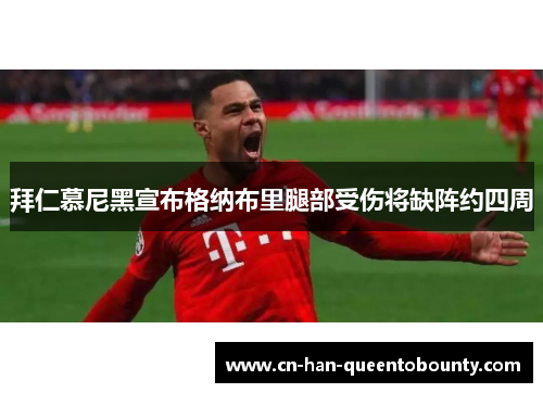 拜仁慕尼黑宣布格纳布里腿部受伤将缺阵约四周